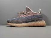 adidas yeezy boost 350 v2 baskets basses h02795 fade blue brown